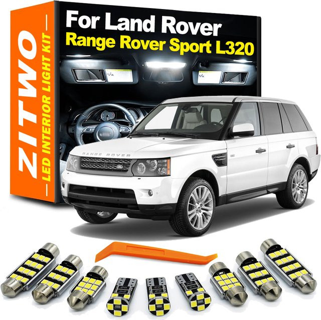 ZITWO 18-teiliges LED Innenraumbeleuchtungs-Set in Weiß für Land Rover Range Rover Sport I L320 (2005-2013) - Bild 1