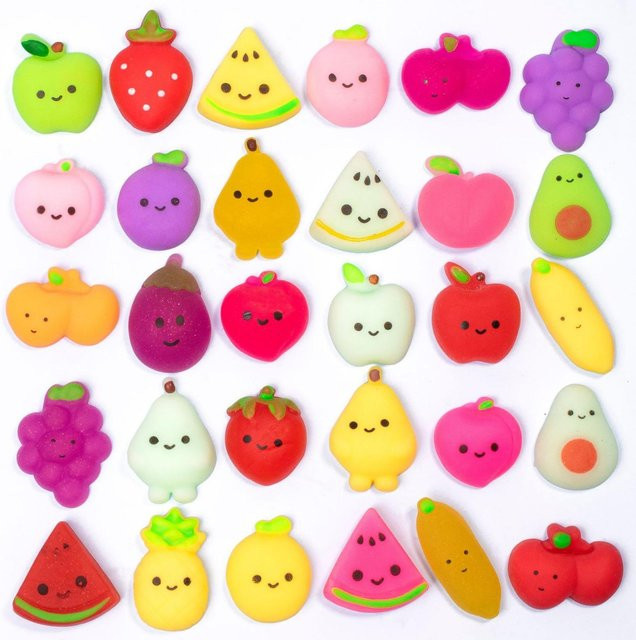 Topmix Früchte Mochi Squishy, Wassermelone, Banane, Spielzeug - Bild 1