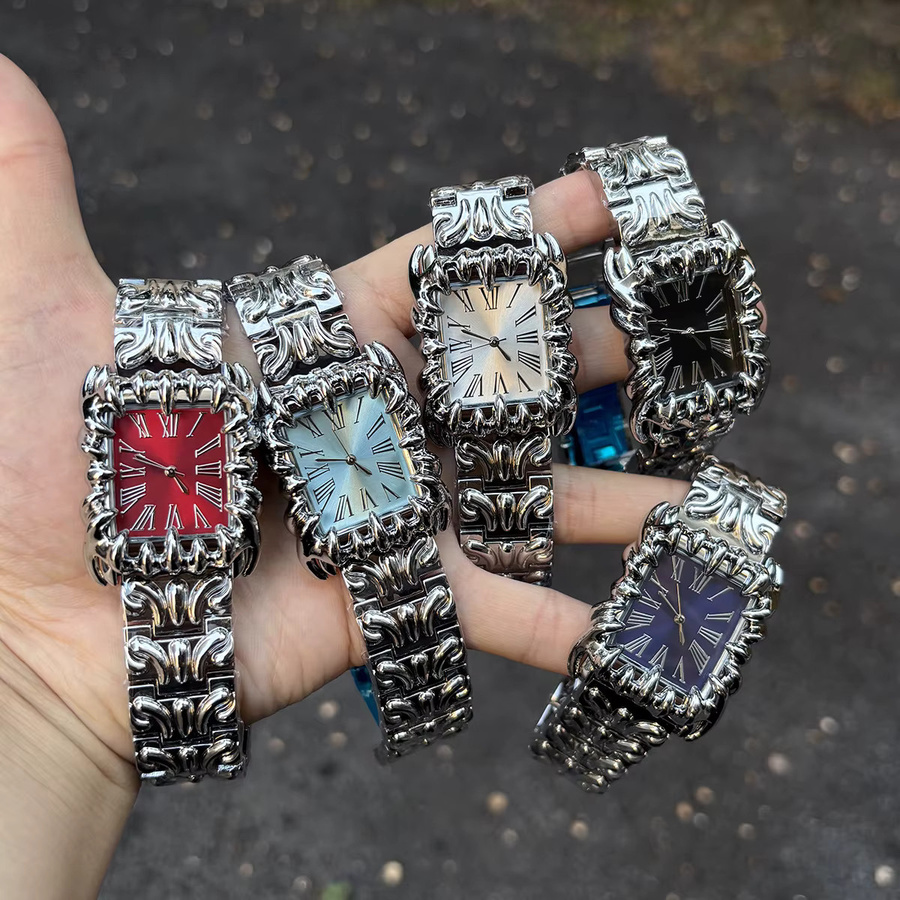Alabaster Industries Armbanduhr Edelstahl, Quarz, Silber, Schwarz, Herren - Bild 2