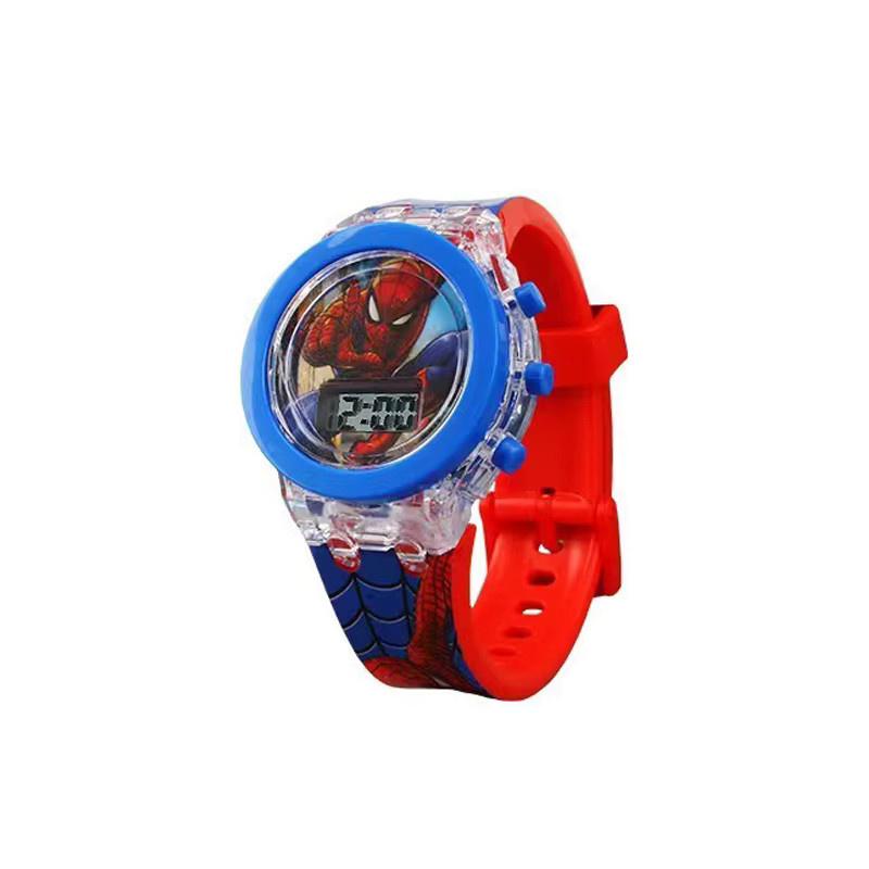 Marvel Digitaluhr, Spiderman, Kunststoff, Blau, Bunt, Kinder - Bild 3
