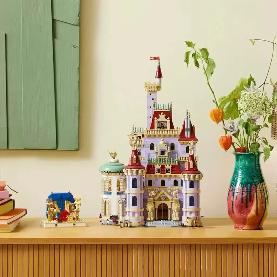 Potdemiel Die Schöne und das Biest Prinz Adam Schloss, Bausteinset, Disney - Bild 3