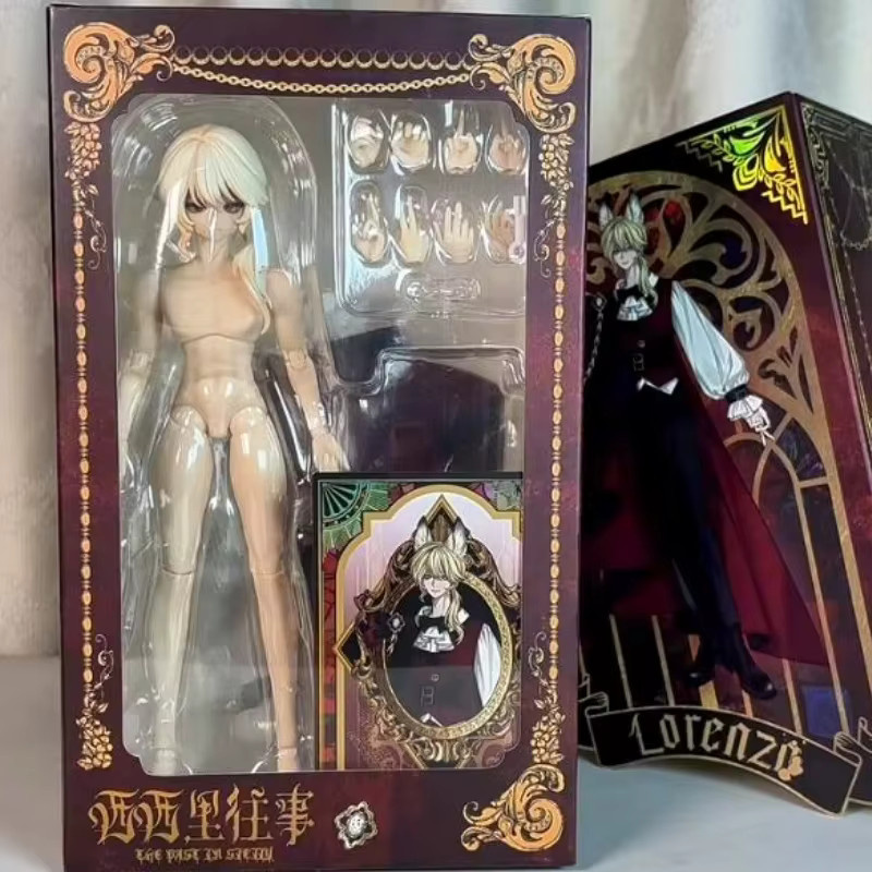 Bandai Jidongshunxi Sizilien Vergangenheit Die Geschichte Serie Fox Mjd Junge mit beweglichen Gelenken, Anime Figur Modell, Einzelfigur - Bild 2