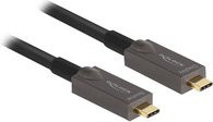 Delock USB-C Kabel 15 m USB 3.2 Gen 2 Schwarz mit 4K UHD Video und Power Delivery - Bild 1