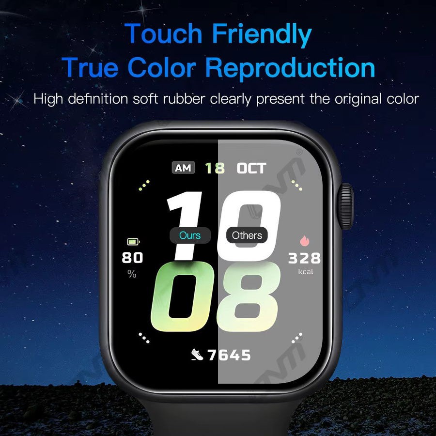 ONM Displayschutzfolie für Huawei Honor Watch 5, transparent, Unisex - Bild 4
