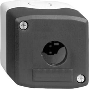 Schneider Electric Leergehäuse aus Kunststoff, Farbe: Grau (RAL 7035/7016) - Bild 1