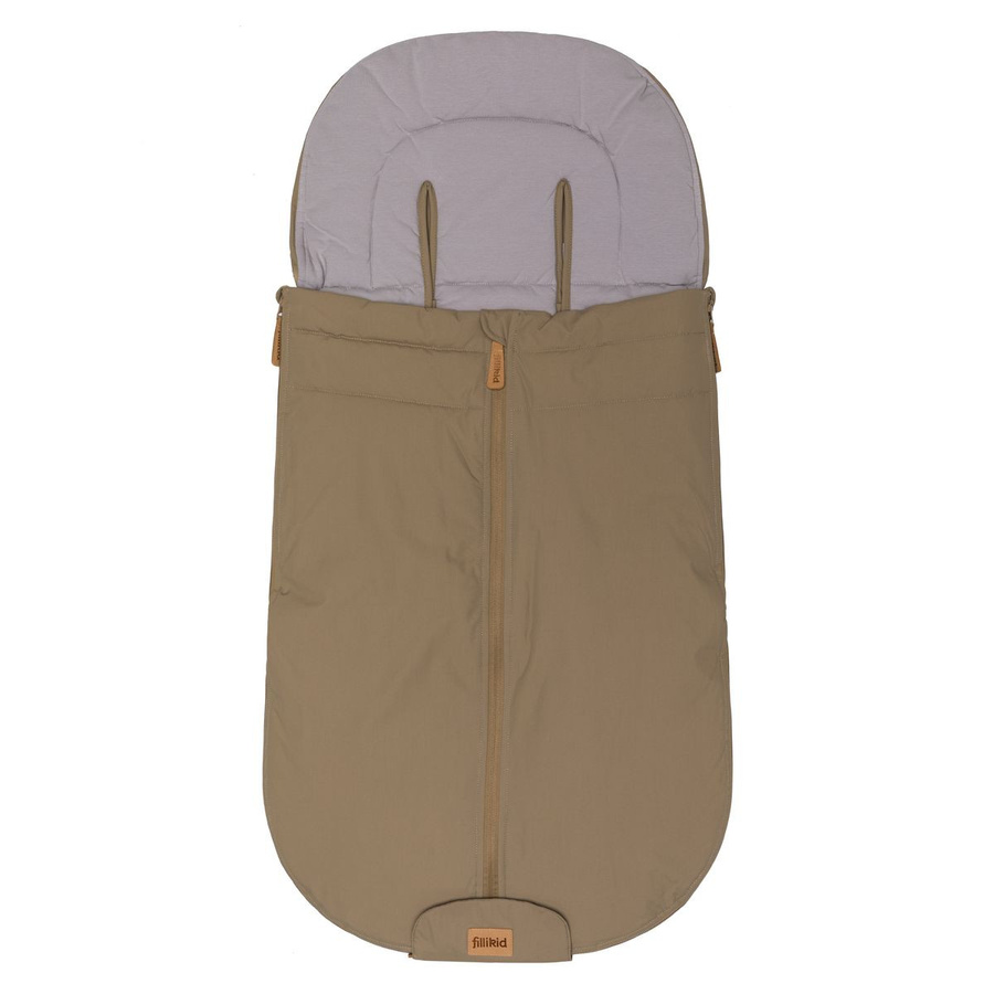 Fillikid Sommerfußsack Light Trend für Buggy, Sport- und Kinderwagen in Taupe - Bild 1