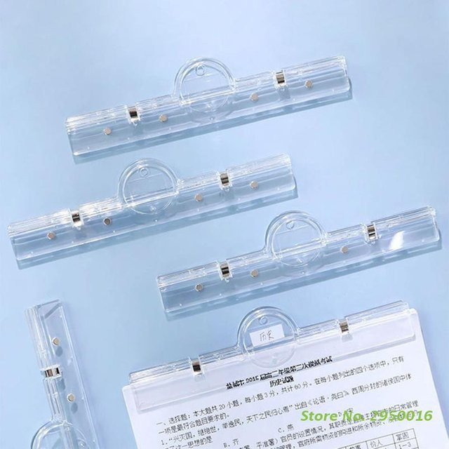 Transparenter magnetischer A4-A3-Ordner aus Kunststoff als multifunktionaler Testpapierhalter für deinen Bürobedarf - Bild 1