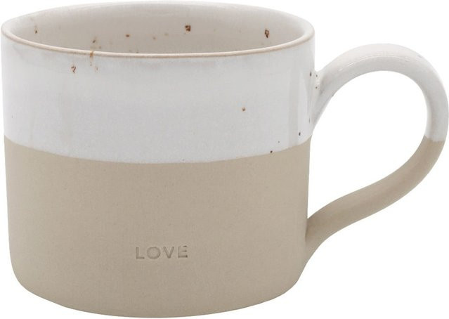Eulenschnitt Tasse Love Mehrfarbig aus Keramik und Steinzeug mit 220 ml - Bild 1