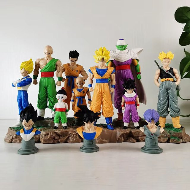 Bandai Dragon Ball Z Unendliche Z Krieger Set, Figuren, 9-teiliges Set - Bild 1