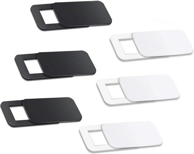 Webcam Cover Slider zum Datenschutz für Laptop, Smartphone, Tablet und MacBook in Schwarz - Bild 1