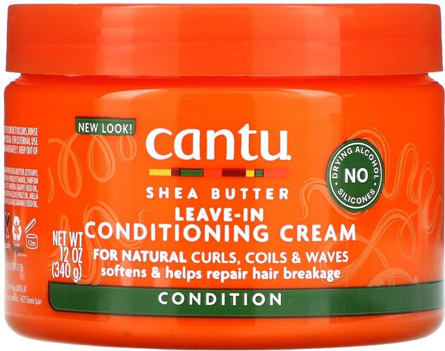 Cantu Sheabutter Leave-In-Pflegecreme, 340 g, für trockenes Haar - Bild 1