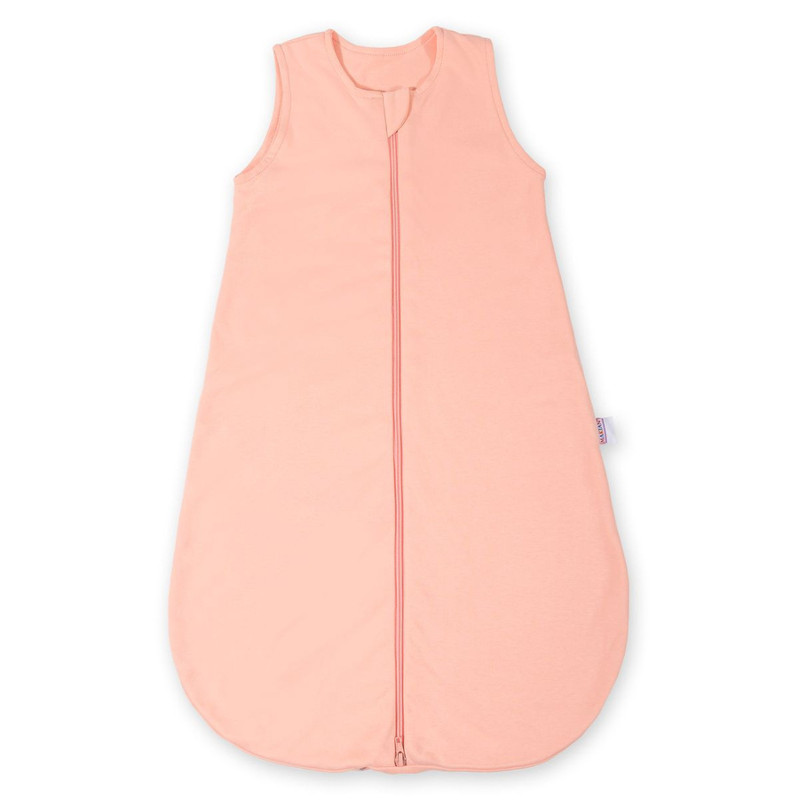 Makian Baumwoll-Schlafsack Interlock in Apricot für Babys Grösse 90 cm - Bild 1