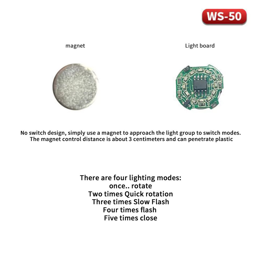 SANMERSEN DIY Modell LED-Licht, Beleuchtung Chip Kit, Kunststoff - Bild 3