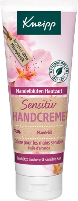 Kneipp Sensitiv-Handcreme Mandelblüten, 75 g, mit Mandelöl - Bild 1