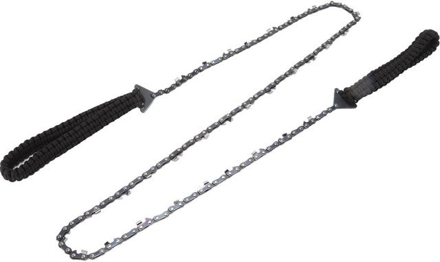 mfySpace Handsäge Astsäge mit 31 Schneidezähnen und schwarzem sowie grauem Paracord, 48 Zoll, Edelstahl - Bild 1