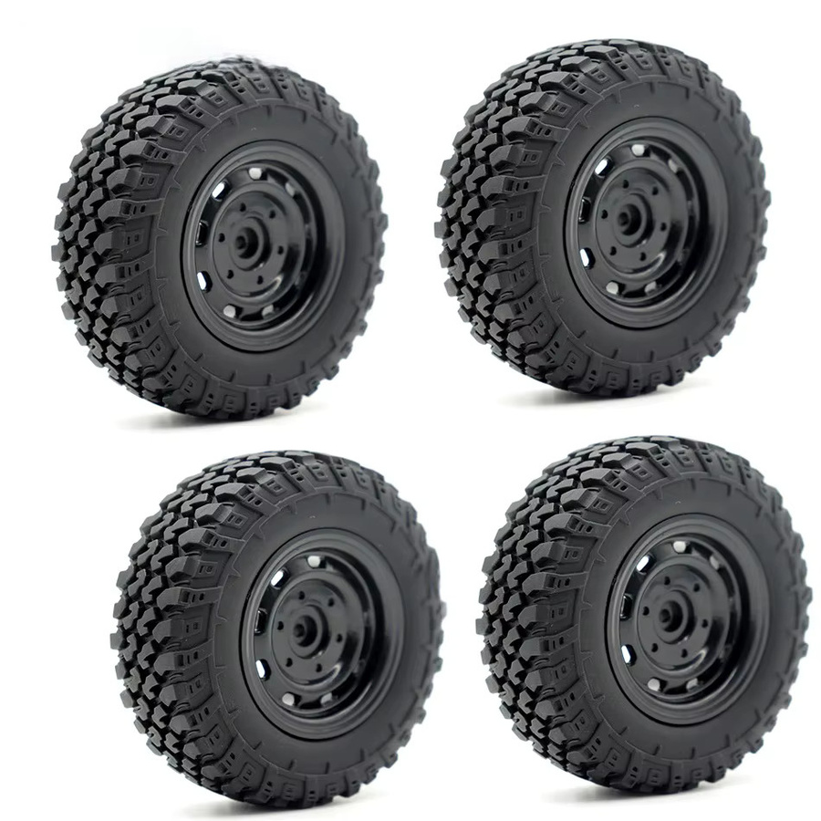 5 mm Sechskant MN99S Gummi-RC-Räder, Räder - Bild 1