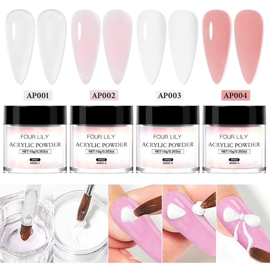 VIER LILY Acryl-Nagelset, Nagel-Acrylpulver, Kristall-Flüssigkeitsset - Bild 2