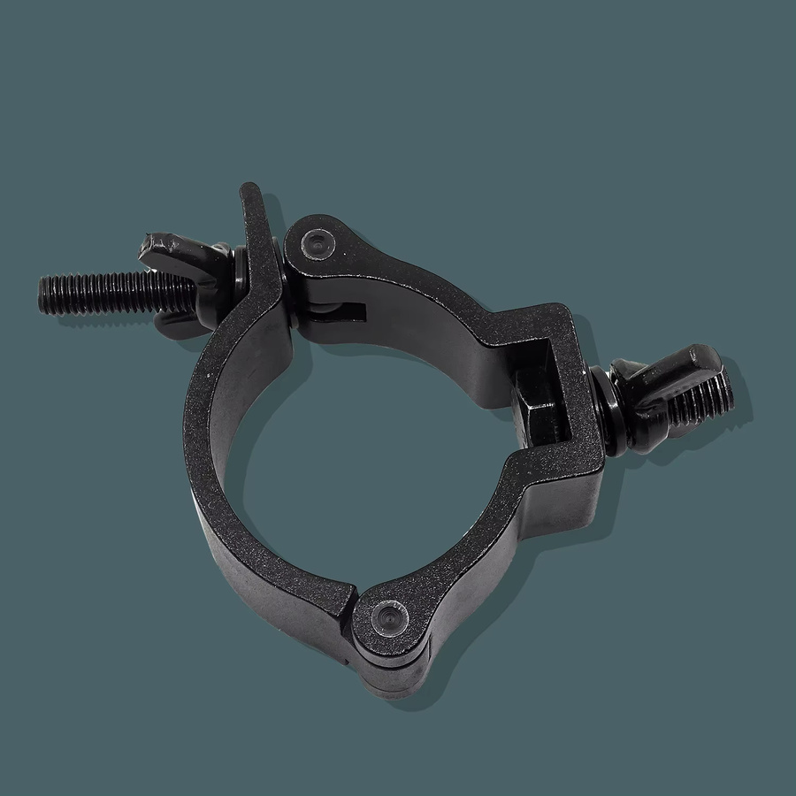 10er Set Bühnenlicht Haken aus Aluminiumlegierung in Silber, Heavy Duty Aufhänger für Theaterbeleuchtung, Tragkraft 100 kg, Durchmesser 48-51 mm - Bild 2