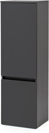HELD MÖBEL Midischrank Baabe in Grau, B/H/T: 40 x 130 x 35 cm - Bild 1