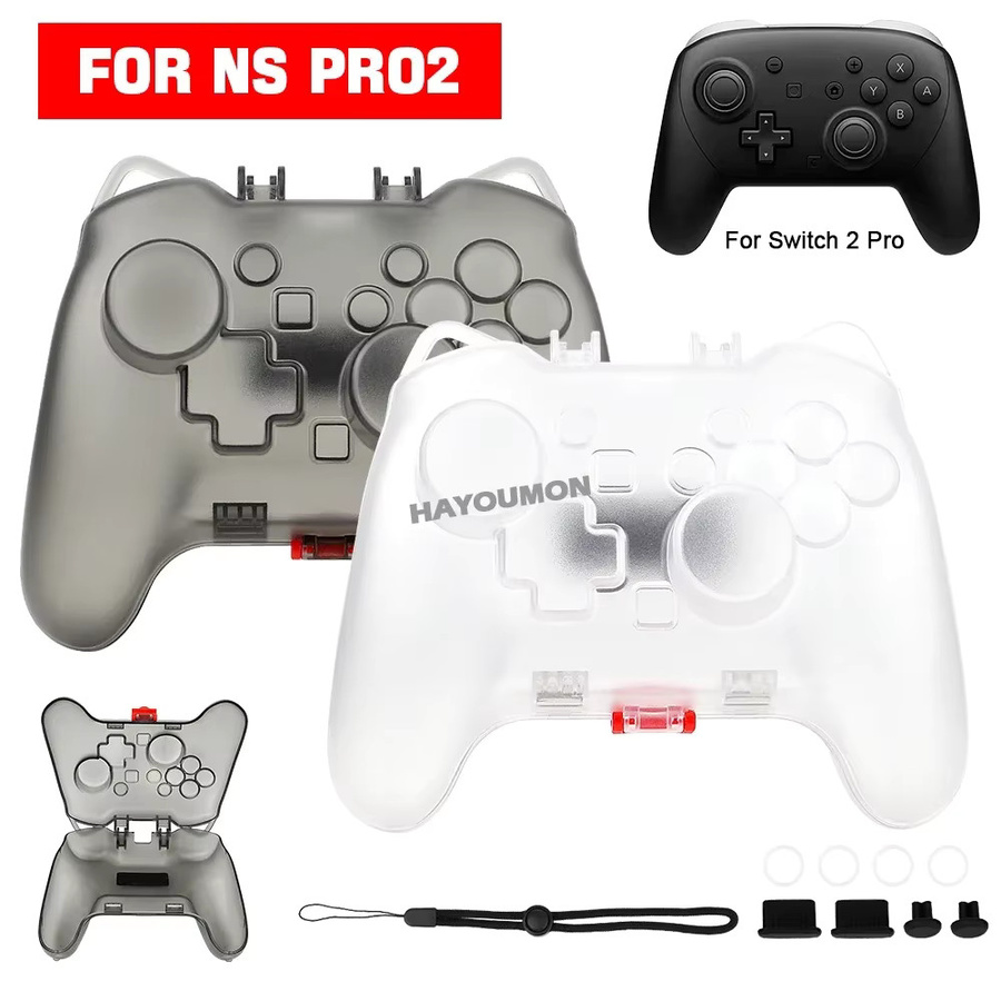 Transparente Schutzhülle für Nintendo Switch Pro Controller als Kratz- und Stoßschutz Zubehör - Bild 2