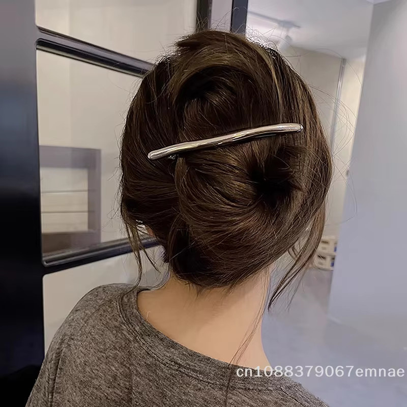 JETTING Haarspange für Damen, goldfarben, 11 cm - Bild 3