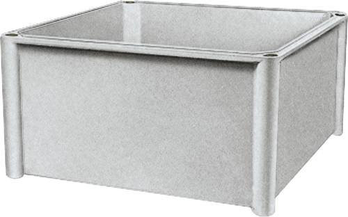 Schneider Electric NSYFPLS3636G Polyester Gehäuse Lichtgrau RAL 7035 B/H/T: 36,0 x 36,0 x 13,5 cm - Bild 1
