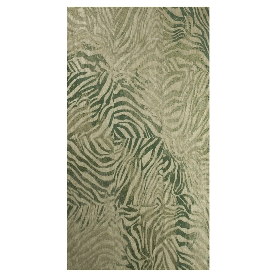 Lola&Moi Teppich Jade Imperial in Grün mit Zebra-Muster, Breite: 80 cm, Länge: 150 cm - Bild 2