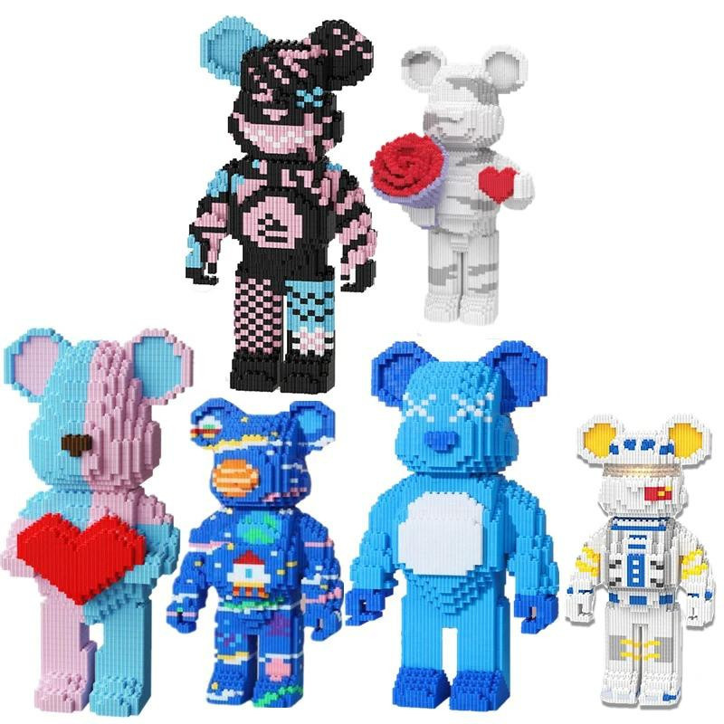 Airun Bearbrick Bär Bausteine Mikrosteine 3-6 Jahre - Bild 2