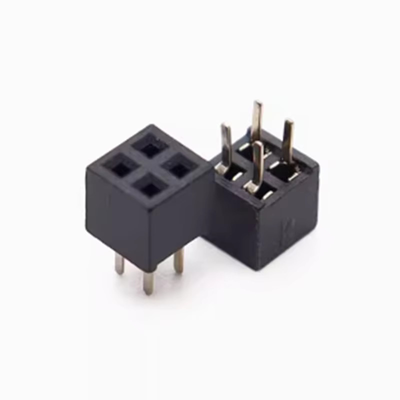 10 Stück Zweireihige gerade weibliche Header Pitch Strip Stecker 2,0 mm in Schwarz - Bild 2