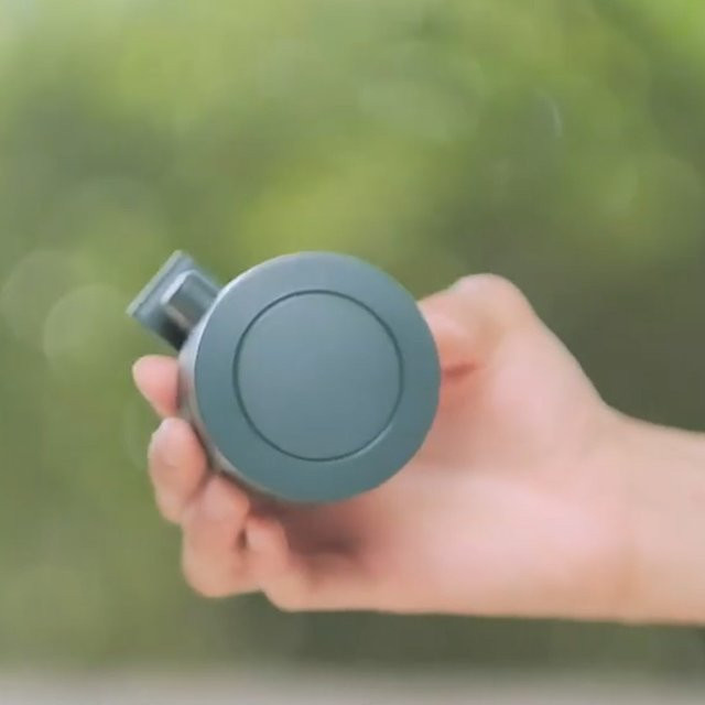 Tragbarer Mini-Shirt-Ventilator von APWIKOGER in Weiß mit 3 Geschwindigkeiten - Bild 1