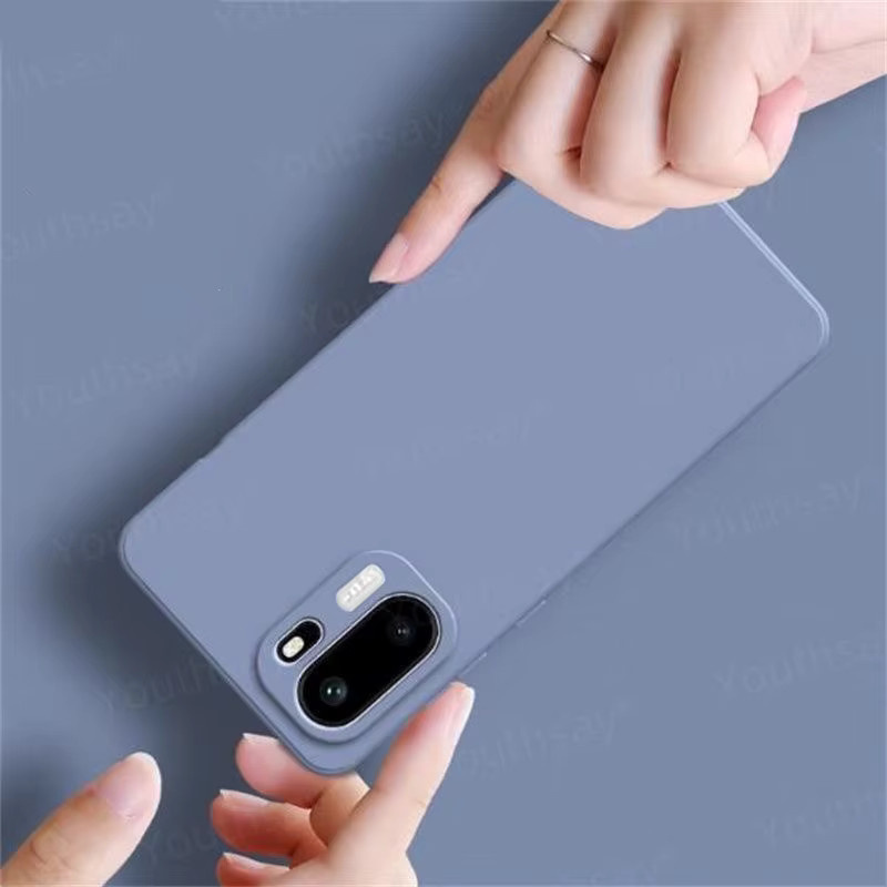 Original OnePlus 15R Schutzhülle aus weichem Flüssigsilikon in Blau - Bild 2