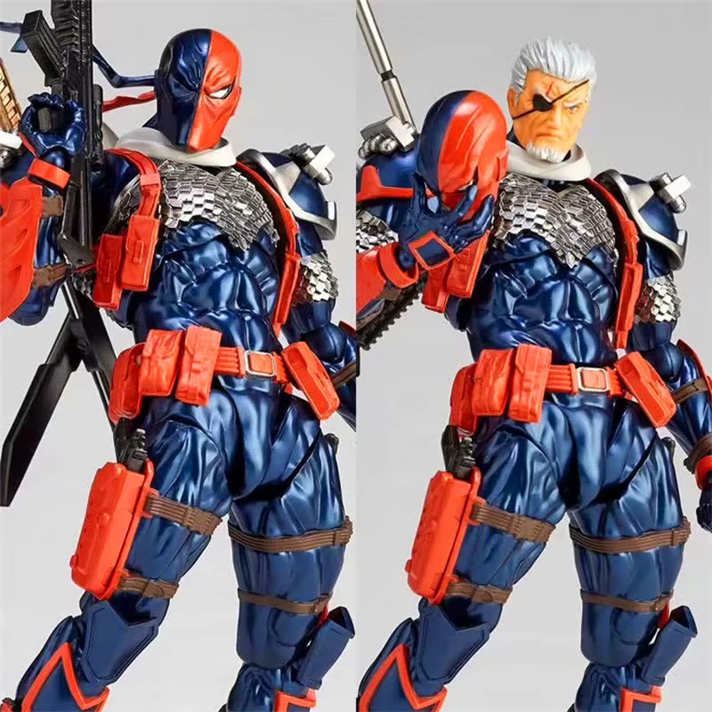 Kaiyodo Marvel X-Men Amazing Revoltech Yamaguchi Deathstroke Actionfigur - Bild 3