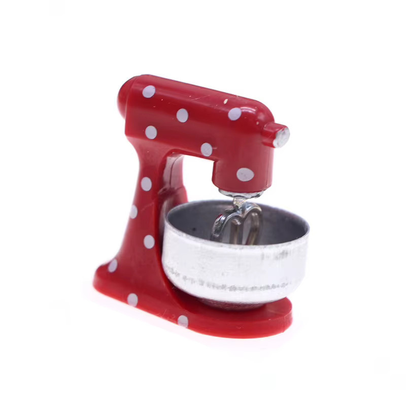 ZTOYL Mini Mixer, Puppenhaus Zubehör, 1:12 Simulation Mixer Modell Spielzeug - Bild 2