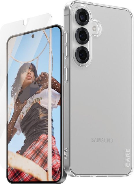 PanzerGlass CARE X-Ray Hintere Abdeckung für Samsung Galaxy S25 in Transparent, 2-in-1 aus 100 % recyceltem TPU - Bild 1