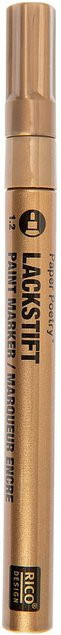Rico Design Lackmarker Permanent in Gold mit 1,2 mm Strichstärke - Bild 1