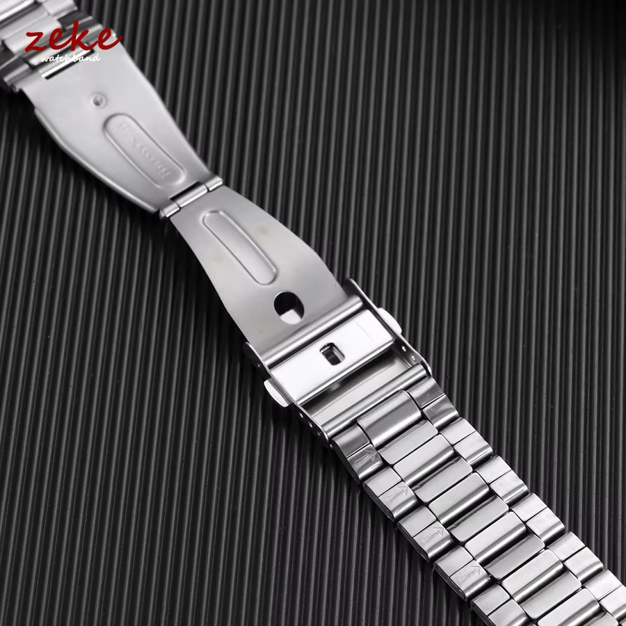 crazyband Uhrenarmband Edelstahl, Silber, Unisex - Bild 2