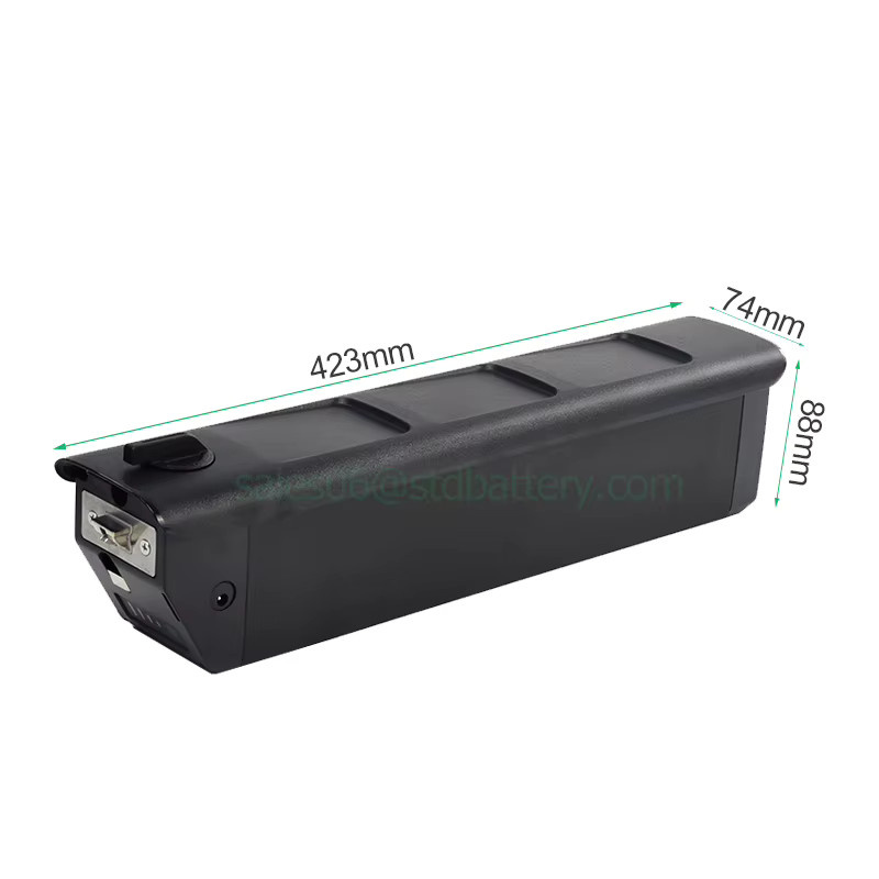 Burchda SHARE RX80 Lithium-Ionen E-Bike-Akku 48 V 17,5 Ah in Schwarz - Bild 2