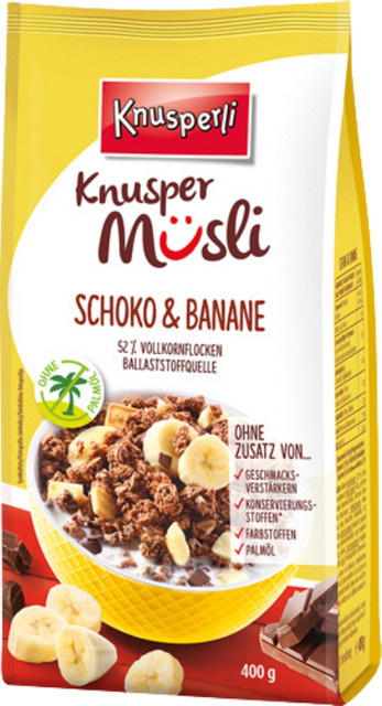 FELIX Knusper Müsli Schoko & Banane 400 g - Bild 1
