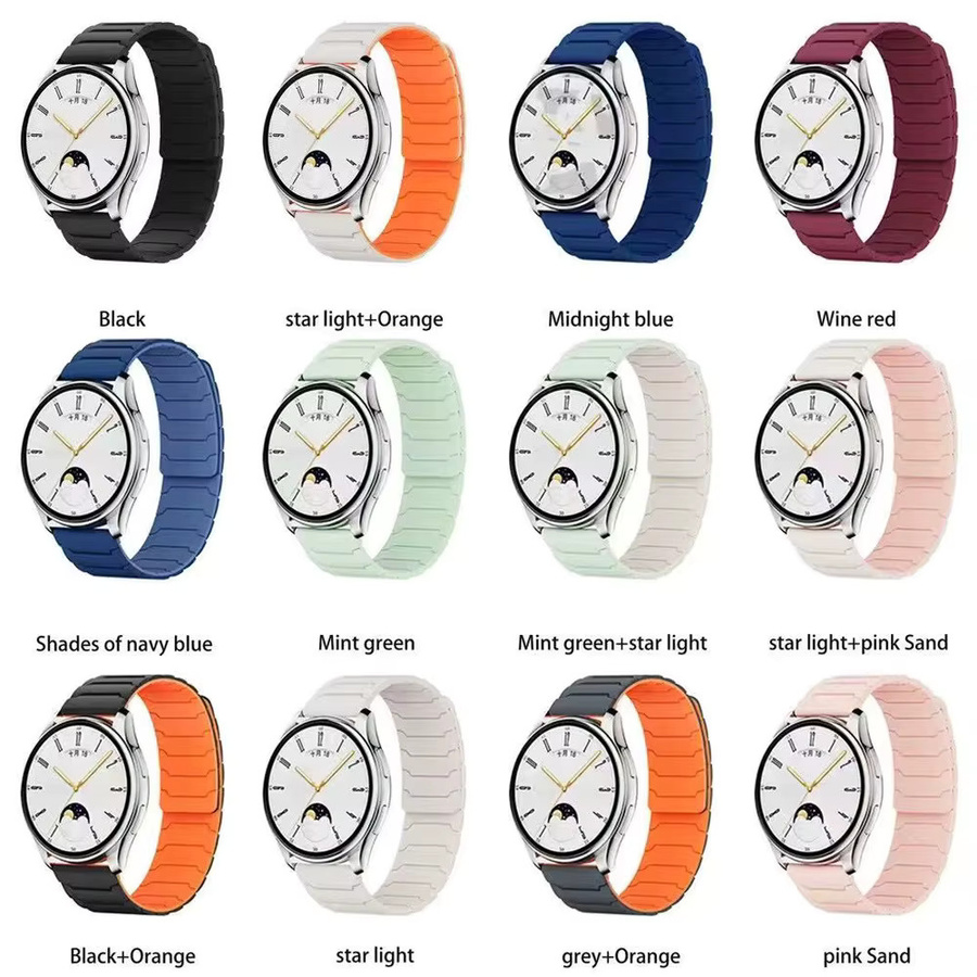 Xiaomi Uhrenarmband Silikon, 22 mm, Unisex, Bunt - Bild 1
