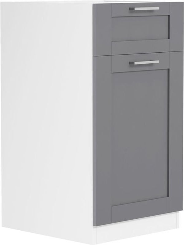 VCM Küchenunterschrank Colura im Landhaus Stil mit einer Drehtüre und einer Schublade, H x B x T: 82 x 40 x 46 cm - Bild 2