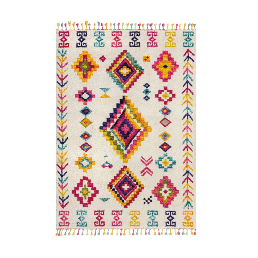 Flair Rugs Moderner Teppich Coyote Moroccan Mehrfarbig B: 120 cm, T: 170 cm - Bild 2