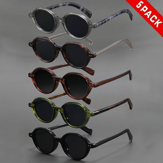 Hindfield Brille, oval, Unisex, Kunststoff, Vollrand - Bild 1