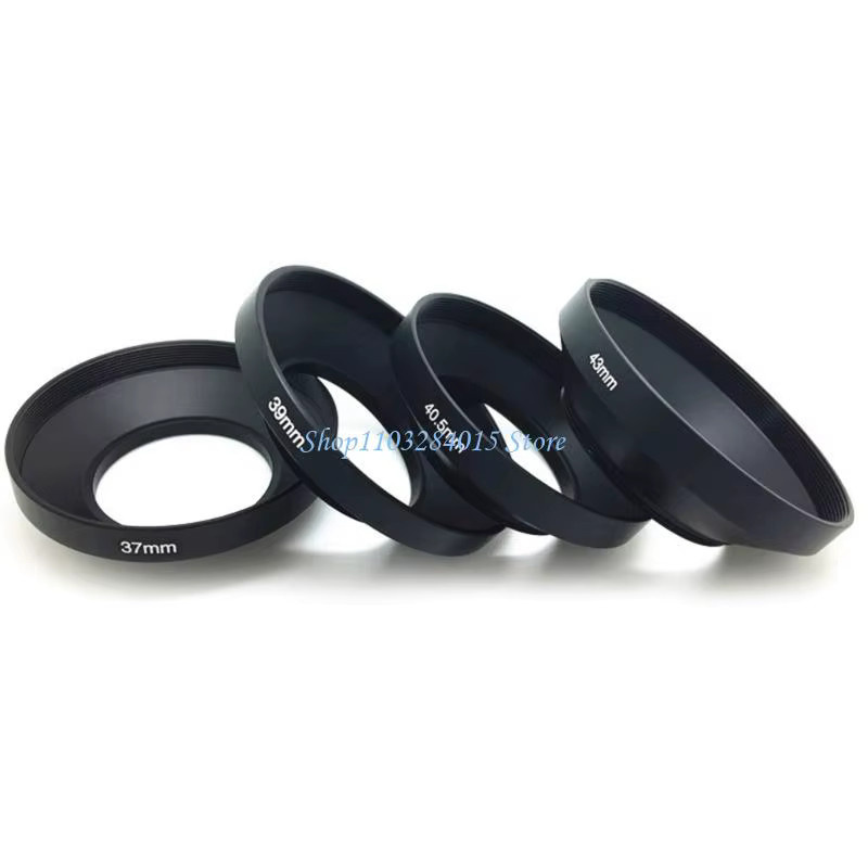 R6FF Metall-Gegenlichtblende für DSLR-Kameras in Schwarz, Streulichtblende für Objektivmodelle von 39 mm bis 82 mm - Bild 2