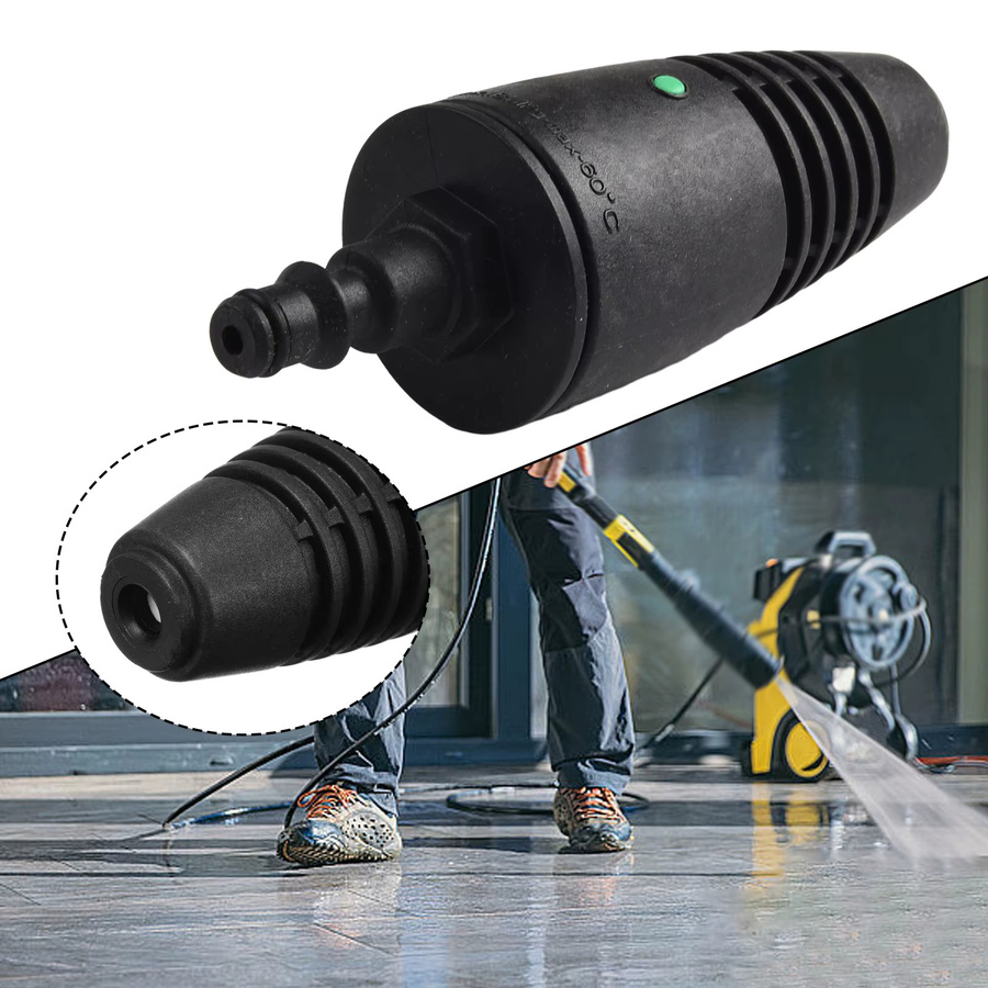 Vibratite Rotierende Turbo Düse für Hochdruckreiniger mit Schnellverschluss, Schwarz - Bild 2