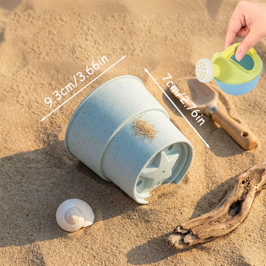 DSUE Sandspielzeug Set mit Meerestier-Formen in Bunt/Mehrfarbig - Bild 3