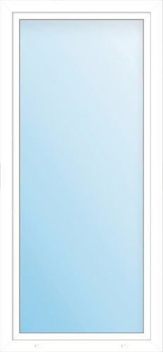 Meeth Balkontür 76/3 DK in Weiß mit Klarglas und Kunststoffrahmen, öffnend nach rechts - Bild 1