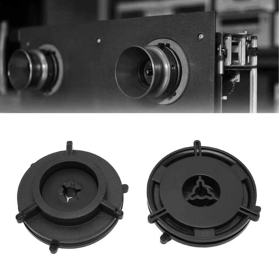 YOSOO NAB-Nabenadapter Set für 10-Zoll-Reel-to-Reel-Tonbandgeräte in Schwarz - Bild 3