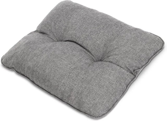 Beautissu Beauflair Loungekissen Outdoor Rücken Hellgrau B: 70 cm, H: 40 cm, T: 12 cm - Bild 1