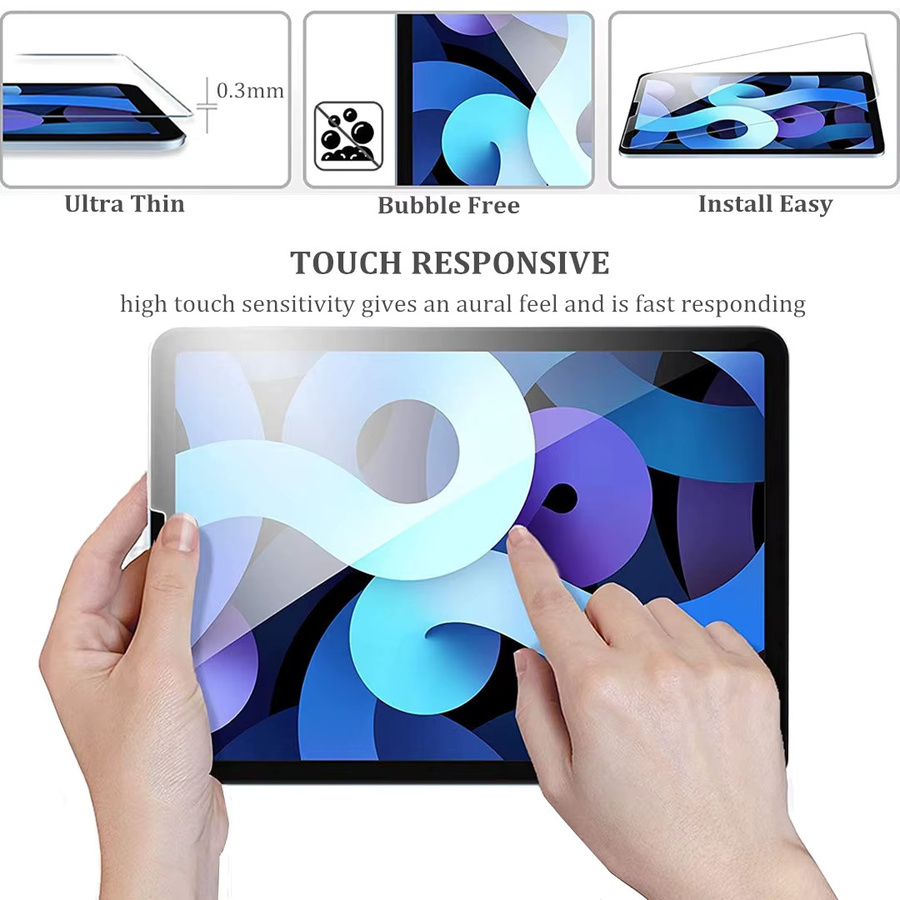 3-teiliges YNMIWEI Panzerglas Set für iPad Pro, Air und Mini in Transparent - Bild 2