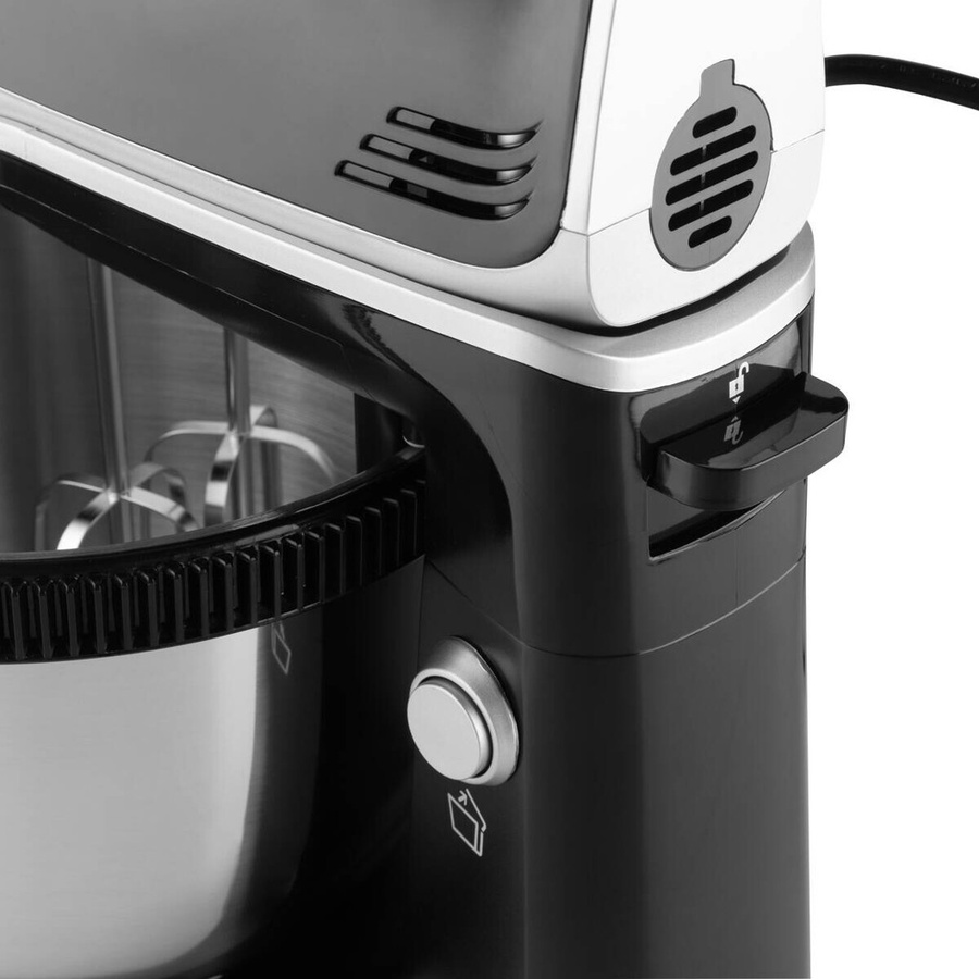 Pocoline Mixer in Schwarz aus Kunststoff und Edelstahl, B/H/T: 21,3 x 34,7 x 28,7 cm - Bild 4